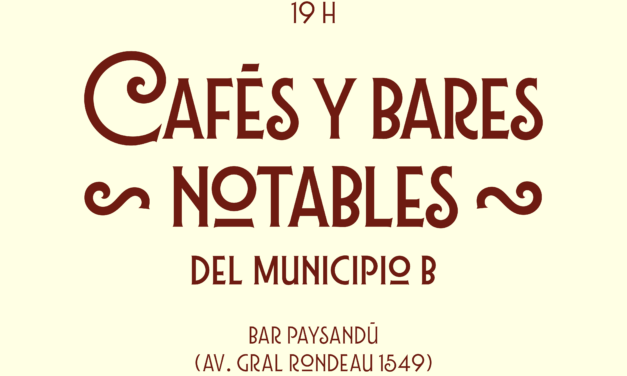 Lanzamiento de Cafés y Bares Notables del Municipio B