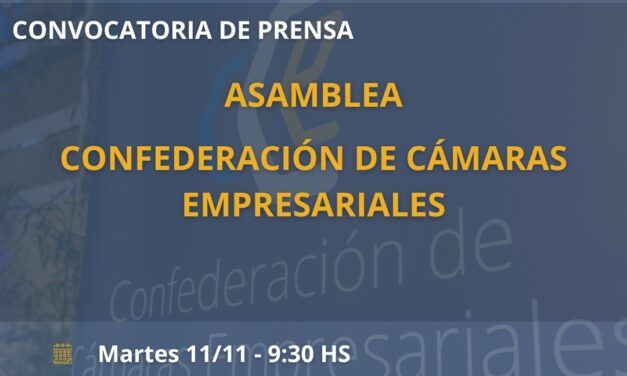 Asamblea de la Confederación de Cámaras Empresariales
