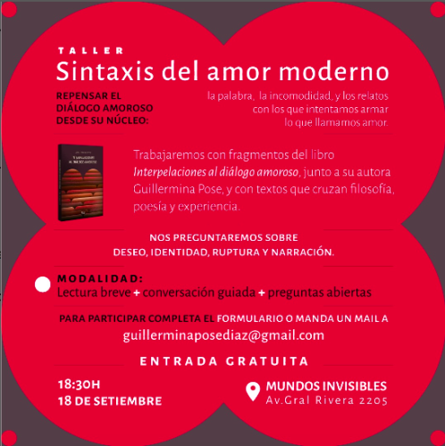 sintaxis del amor moderno