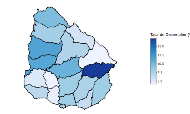 INE: ¿Cuáles son los tres departamentos con mayor desocupación?