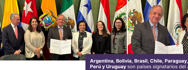 Países del ATIT firman Protocolo para modernizar aspectos aduaneros del transporte internacional terrestre