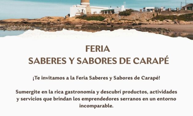 Feria Saberes y Sabores de Carapé