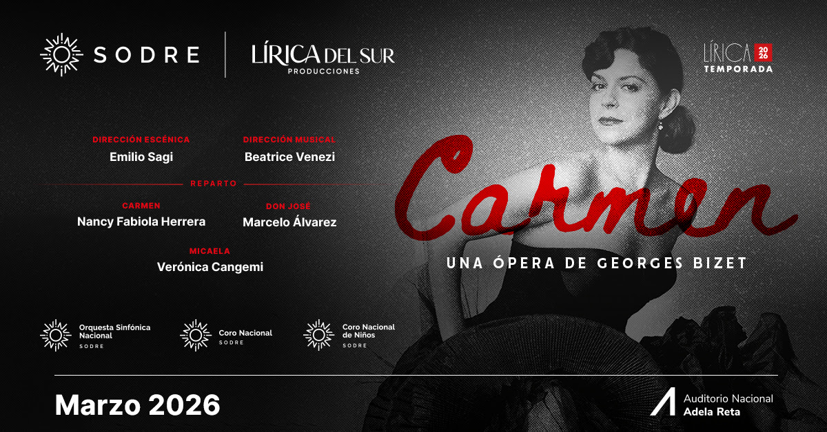 Carmen en Auditorio Adela Reta