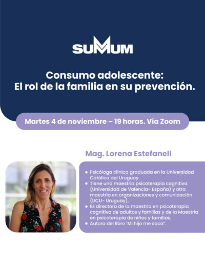 Charla Prevención drogas Sumum