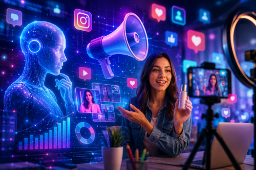 Publicidad IA - Influencer