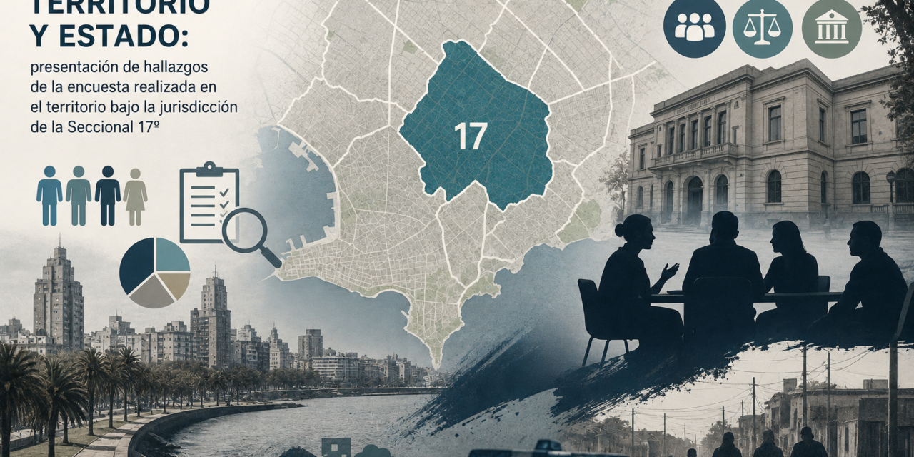 Seminario «Violencias, territorio y Estado: presentación de la encuesta en jurisdicción de la Seccional 17º»