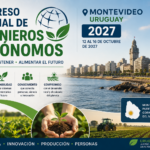 Congreso Mundial de Ingenieros Agrónomos 2027 en Uruguay