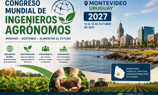 Congreso Mundial de Ingenieros Agrónomos 2027 en Uruguay