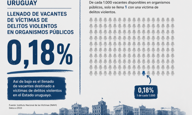 Sólo se cubrió el 0,18% del total de vacantes provistas en el año para las personas víctimas de delitos en los organismos obligados