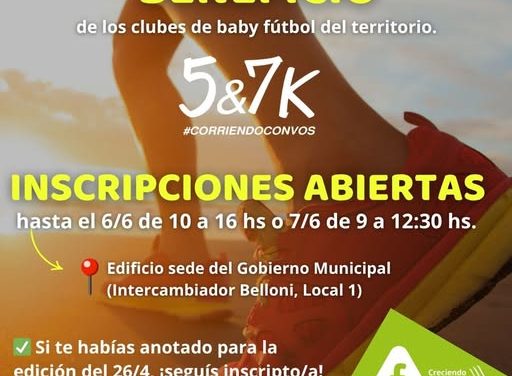 #CorriendoConVos 2025 en Municipio F