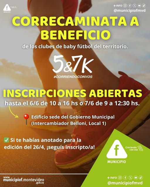 #CorriendoConVos 2025 en Municipio F