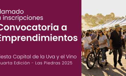 Llamado a emprendedores para la Fiesta de la Capital de la Uva y el Vino 2025