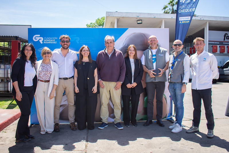 Fundación Gonzalo Rodríguez con DUCSA instala los primeros Puntos de Chequeo de SRI en el interior del país