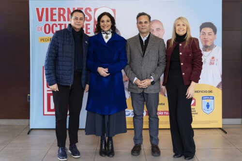 Fabrizio Patritti, Paula Espasandín, Sergio García y Sandra Marcos