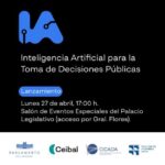 Parlamento y Ceibal lanzan ciclo de formación en Inteligencia Artificial para legisladores y funcionarios