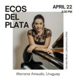 Pianista uruguaya Mariana Airaudo en Minnesota