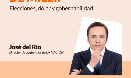 José del Rio expone sobre “La Argentina de Javier Milei: elecciones, dólar y gobernabilidad”
