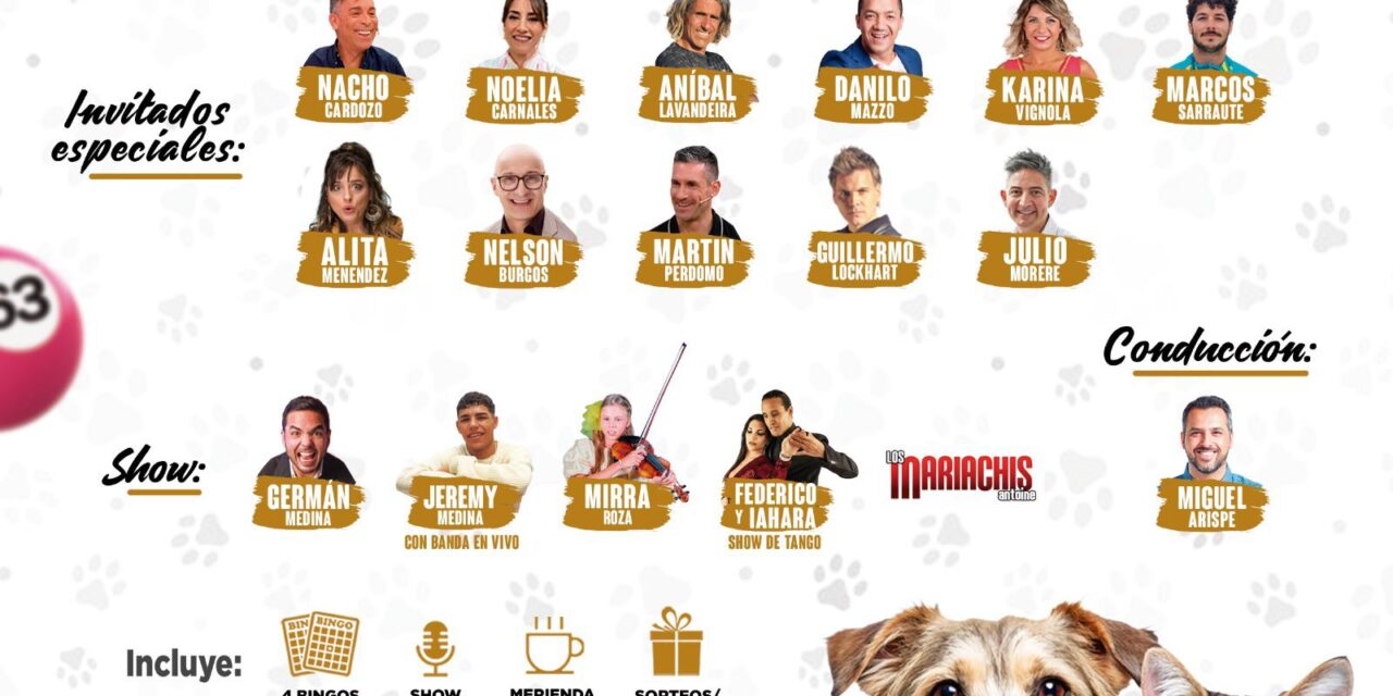 Macro Bingo a beneficio de la Liga Bichera