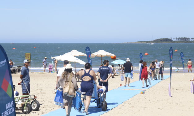Maldonado: A partir del 2 de enero y hasta el 1º de marzo reabren las playas accesibles del departamento