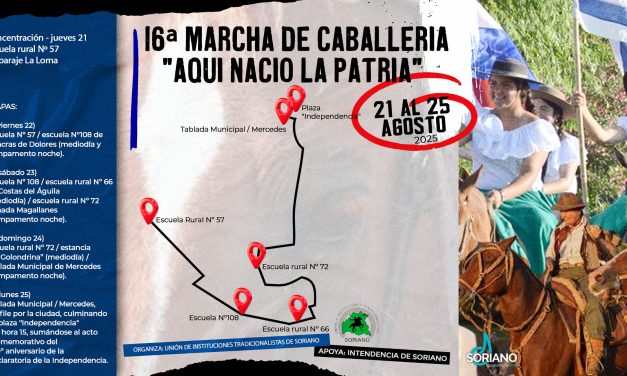 16ª Marcha de Caballería «Aquí nació la Patria»: conozca los detalles