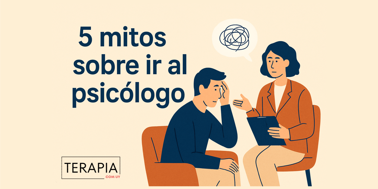 5 mitos sobre ir al psicólogo para desterrar