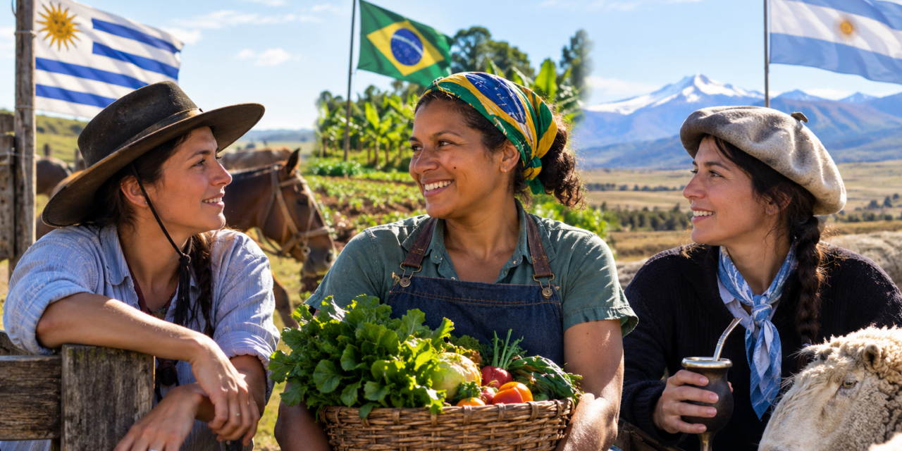 «Mujeres rurales, derechos y territorio. Un diálogo entre Argentina, Brasil y Uruguay»