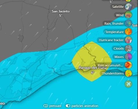 Jueves 2 con “nieve húmeda” en Uruguay