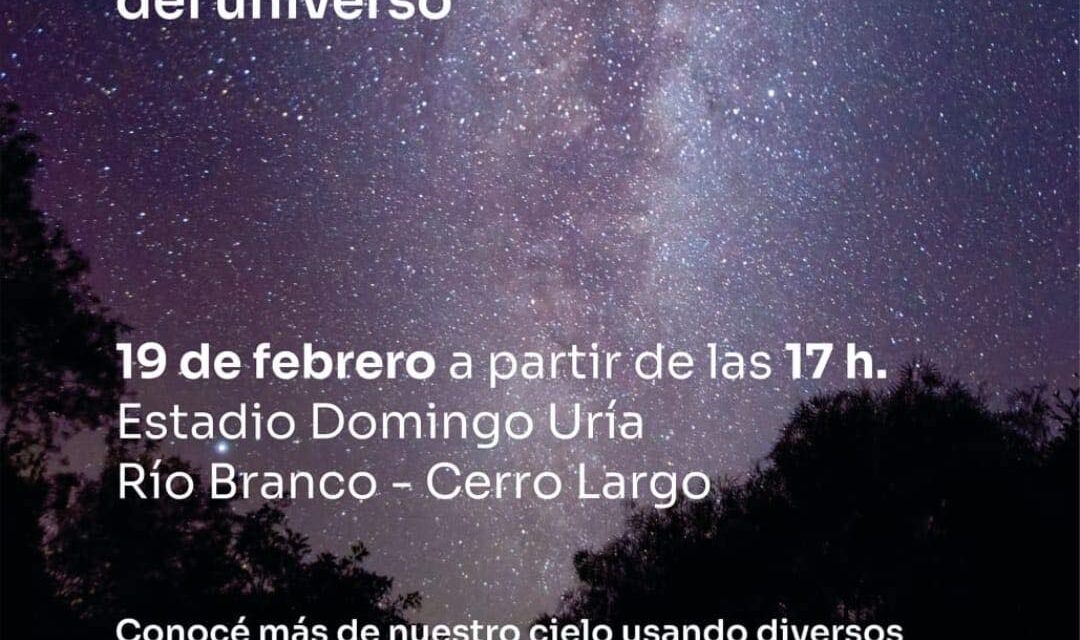 Noches Cósmicas en Río Branco y otros puntos del país