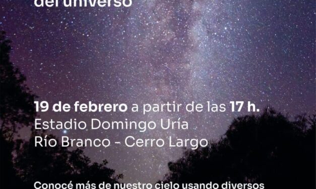Noches Cósmicas en Río Branco y otros puntos del país