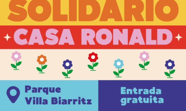 POP-UP SOLIDARIO CASA RONALD: DOMINGO 23 DE NOVIEMBRE EN PARQUE VILLA BIARRITZ