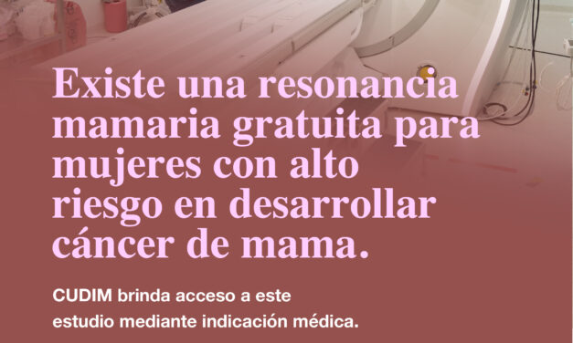 Resonancias gratuitas en Cudim para mujeres con alto riesgo de desarrollar cáncer de mama