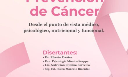 Charla gratuita sobre prevención del cáncer