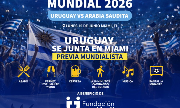 Previa mundialista en Miami a beneficio de Fundación ReachingU