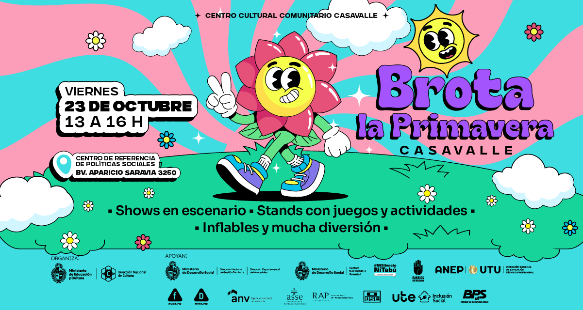 Brota la Primavera en el Centro Cultural Comunitario Casavalle: ¿cuándo será?