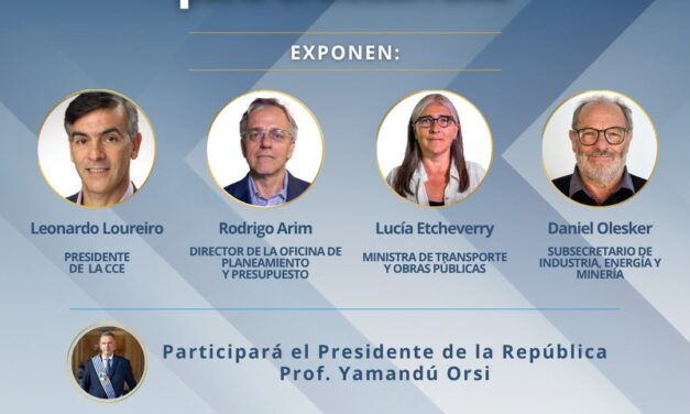 Con presencia del Presidente Yamandú Orsi “Competitividad para crecer: inversión, talento y productividad para el desarrollo”