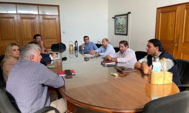 INTENDENTE Y DECANO DE FACULTAD DE VETERINARIA TRABAJARON SOBRE EL AVANCE DE PROYECTOS EQUINOS EN CERRO LARGO