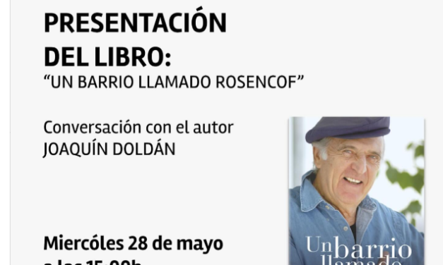 Presentan el libro “Un barrio llamado Rosencof”