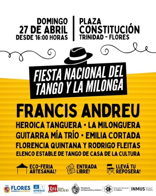 Para agendar: 1ª Fiesta Nacional del Tango y la Milonga