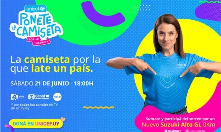 UNICEF PRESENTA UNA NUEVA EDICIÓN DE “PONETE LA CAMISETA POR LA INFANCIA”