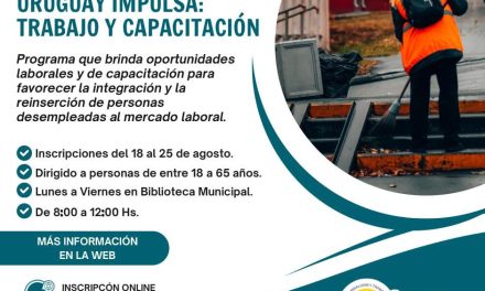 Inscripciones de Uruguay Impulsa en Guichón