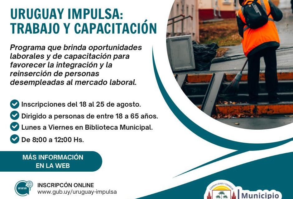 Inscripciones de Uruguay Impulsa en Guichón