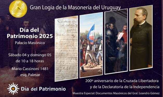 Día del Patrimonio: Gran Logia de la Masonería del Uruguay abre las puertas de su Palacio Masónico y Gran Templo