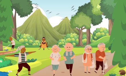 ¿Cuál fue la rendición de cuentas del INDDHH en materia de la unidad de adultos mayores?