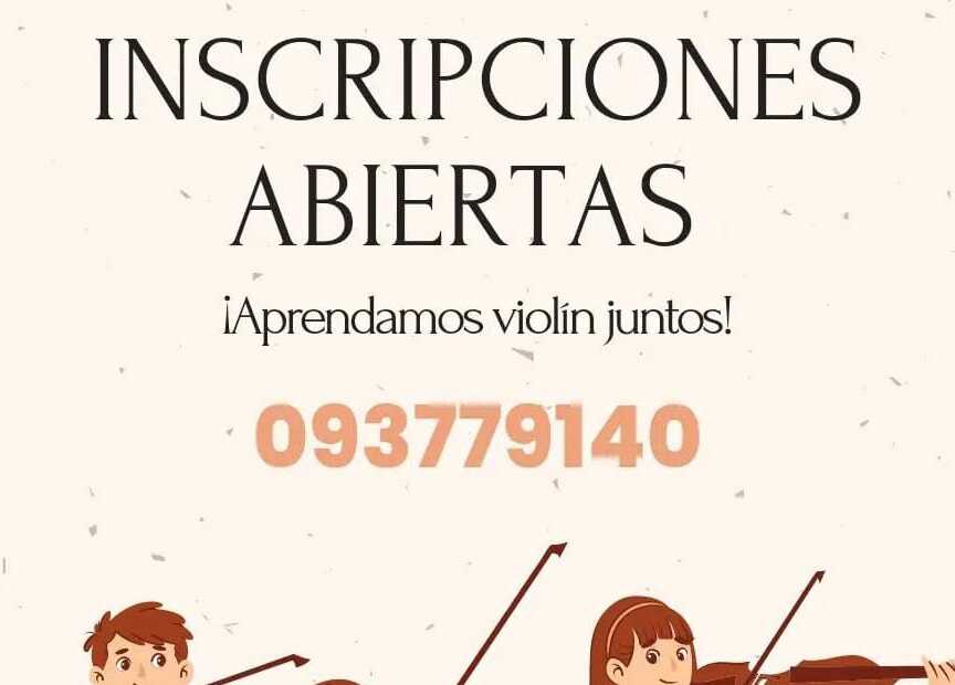 Invitación a Clases de Violín en Montevideo