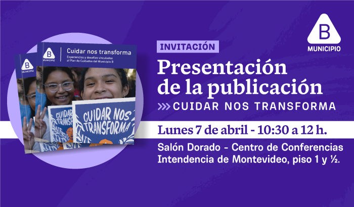 Mónica Xavier y Susana Muñiz participarán en actividad sobre las políticas de cuidados del Municipio B