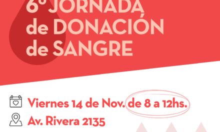 6ta. jornada de donación de sangre organizada por el Centro Cristiano del Cordón y el Servicio Nacional de Sangre