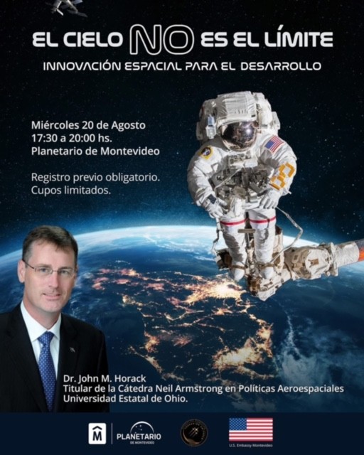 Evento «El cielo no es el límite: Innovación espacial para el desarrollo”