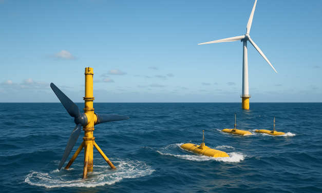 Energía de las mareas y las olas: Aprovechando el poder del océano