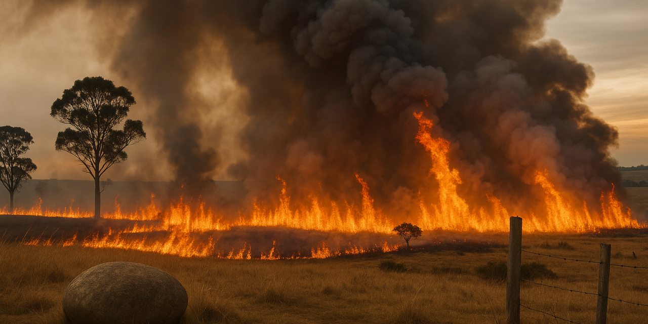 Incendios forestales y de campo: ¿Cuáles fueron los departamentos con mayor superficie quemada?