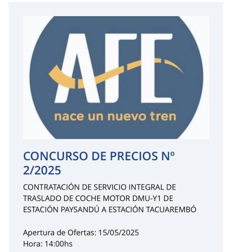 licitación AFE